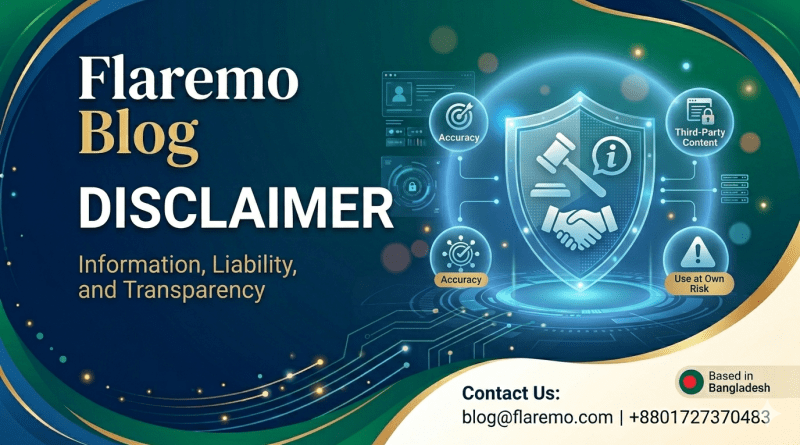 Flaremo Blog Disclaimer